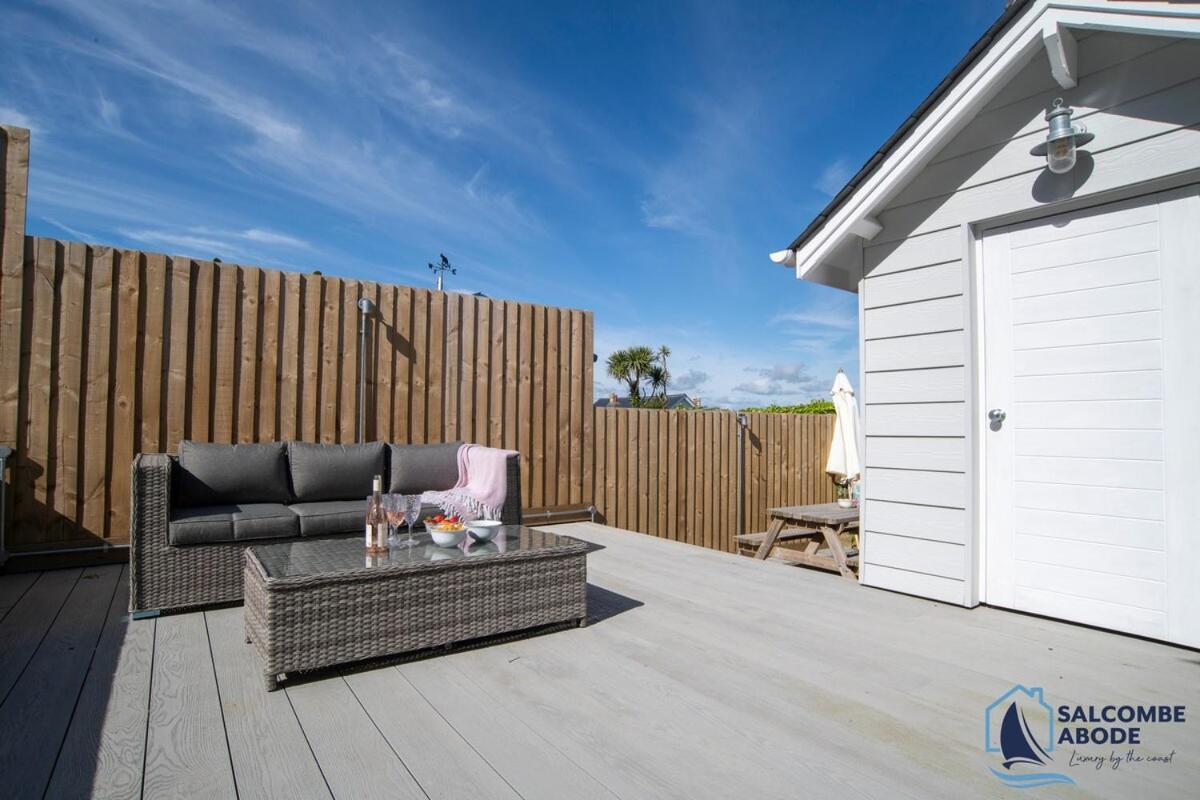 Stylish Sanctuary - Estuary Views - Outside Space Salcombe Bagian luar foto