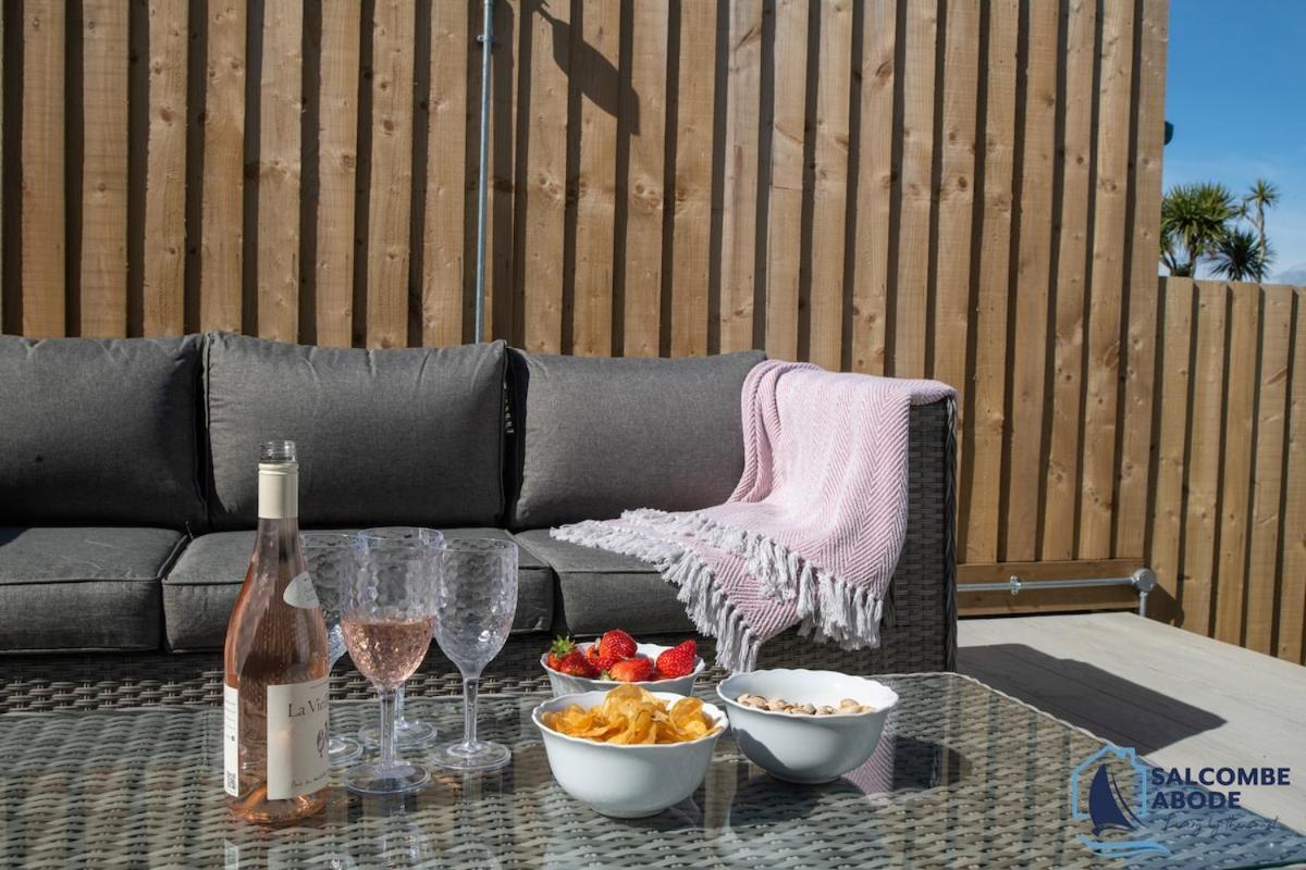 Stylish Sanctuary - Estuary Views - Outside Space Salcombe Bagian luar foto