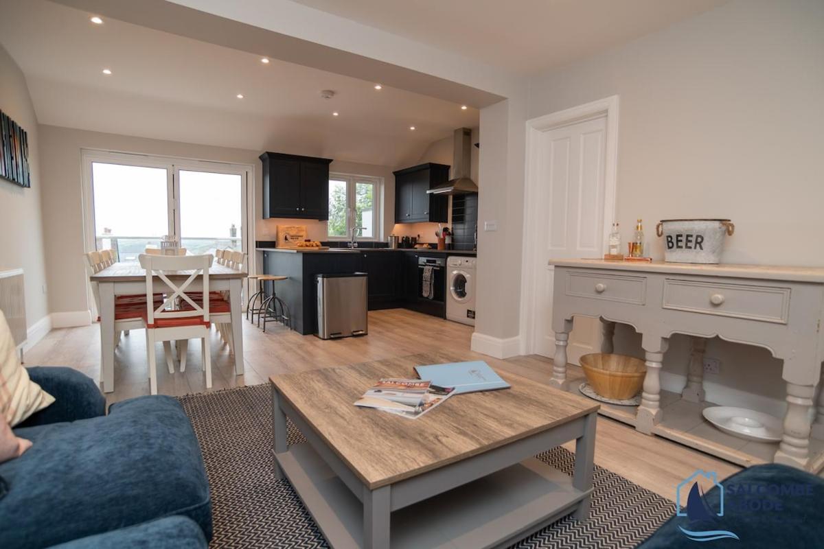 Stylish Sanctuary - Estuary Views - Outside Space Salcombe Bagian luar foto